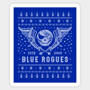 Blue Rogues Air Pirates Christmas Sticker